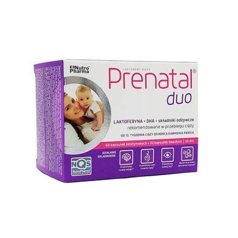 Prenatal Duo Classic Tabletek Dha Tabletek Allegro Pl