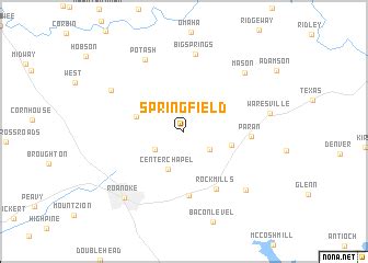 Springfield (United States - USA) map - nona.net