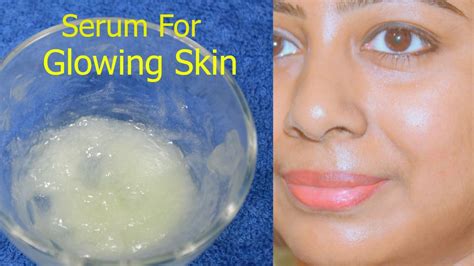 How To Make Glow Serum Get Glowy And Shiny Skin Naturally Youtube