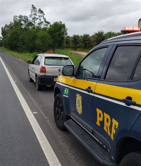 PRF recupera veículo furtado na BR 101 Polícia Rodoviária Federal