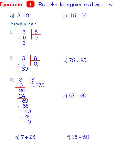 Arriba Foto Problemas De Divisi N De N Meros Enteros Ejercicios
