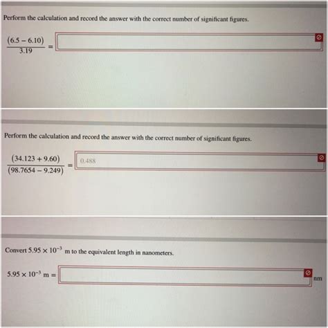 Solved Perform The Calculation And Record The Answer With Chegg