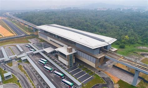 Kwasa Sentral MRT Station Located Within The Future Kwasa Damansara