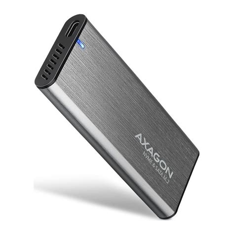 Caixa Externa Axagon Eem Sg Raw Box Para Ssds M Usb C Gen