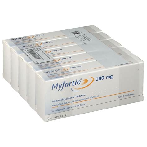 Myfortic® 360 Mg 5x50 St Mit Dem E Rezept Kaufen Shop Apotheke