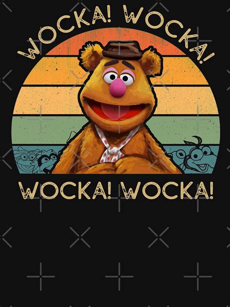 Fozzie Wocka Bear T Shirt For Sale By Allwellia Redbubble Wocka T