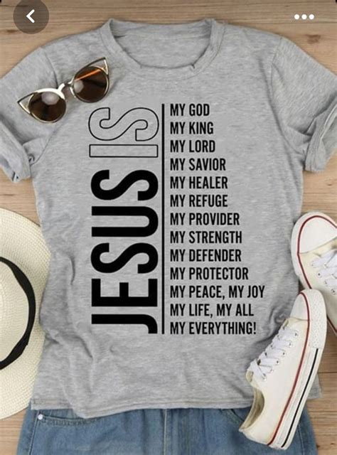 Christian Clothing Christian Shirts Christian Apparel T Shirts With Sayings Cute Shirts