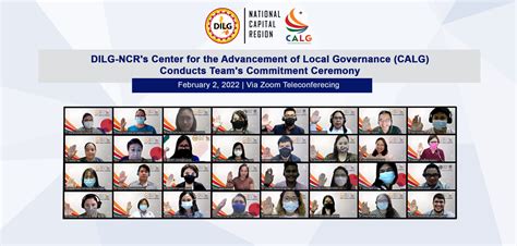 Dilg Ncr S Center For The Advancement Of Local Governance Calg