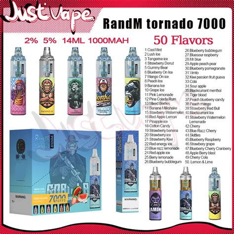 Original Randm Tornado Puff Jetable Vape Pen Cigarettes