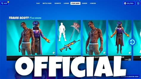 Confirmed Travis Scott Returns To Fortnite No Need To Ask The Artist To