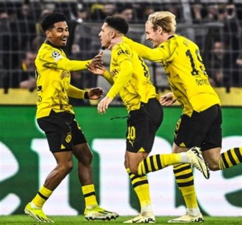 Sancho Reus Lead Dortmund To Champions League Quarter Finals For First