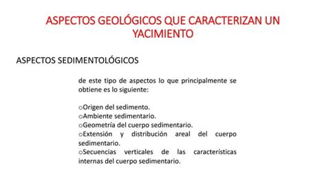 Caracterizacion Geologica De Hidrocarburos Ppt Descarga Gratuita