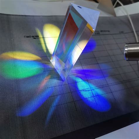 Tools Prisms 15x15x30mm Triangular Prism Optical Prisms Glass Physics Teaching Refracted Light