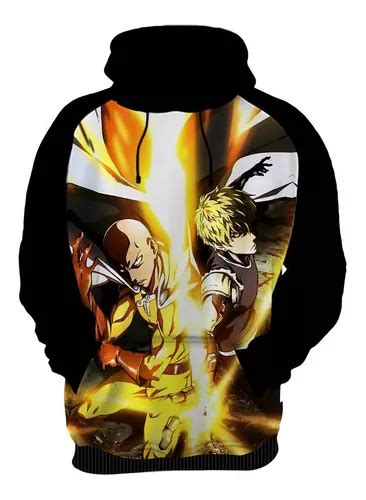 Blusa Moletom Genos Robô One Punch Man Saitama Anime 22 Parcelamento