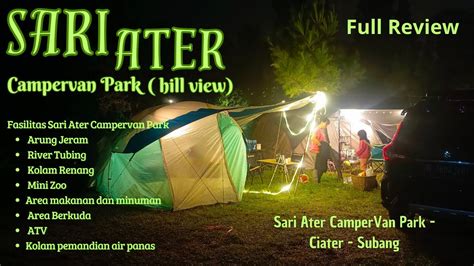 Sari Ater Campervan Park Diblok Hillview Sari Ater Subang Terbaru