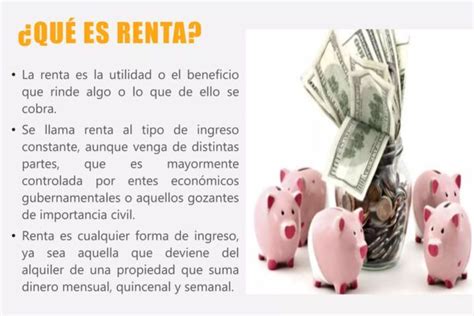 La Renta En Econom A Es Concepto Que Debes Conocer