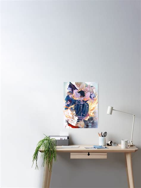 Full Metal Alchemist Mustang Cie Poster For Sale By HKTPLSM