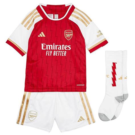 Buy 23/24 Kids Arsenal Home Kit Online | Jersey Loco