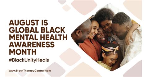 August Declared Global Black Mental Health Awareness Month By Black