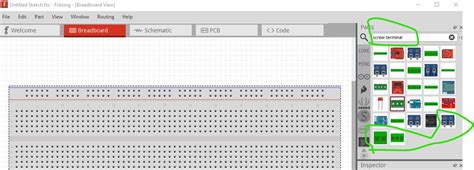 Adding A KF301 5 0 2P As An Element For Fritzing Parts Help