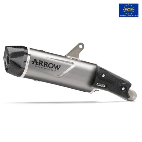 Arrow Exhaust Indy Race Evo Slip On Aluminum Approved Honda Xl