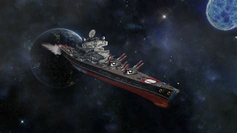 Space Battleship Bismarck by MakaayR on DeviantArt