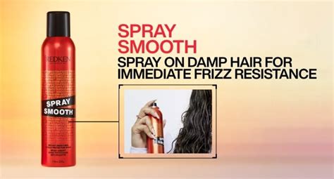 Spray Smooth: Smoothing & De-Frizzing Protectant Spray | Redken