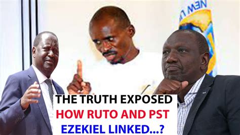 TENSION AS RUTO S LINKS TO PASTOR EZEKIEL AND MACKENZIE EXPOSED BY