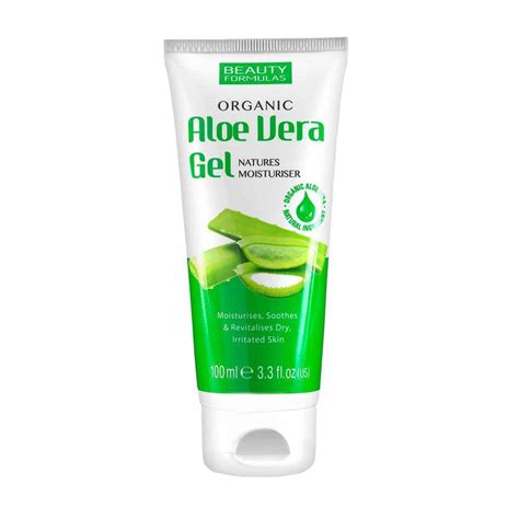 Beauty Formulas Organic Aloe Vera Gel 100ml Fresh Beauty Co New Zealand