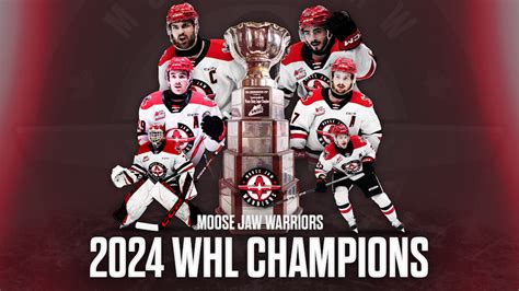 Moose Jaw Warriors Capture First Whl Championship In Franchise History