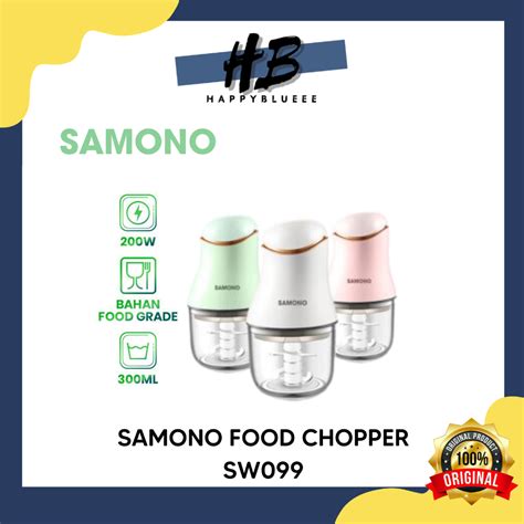 Jual SAMONO FOOD CHOPPER SW099 BLENDER DAGING 300 ML Shopee Indonesia