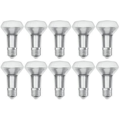 10 X Osram LED Glas Reflektor R63 Superstar 5 9W 60W E27 927 Warmwe