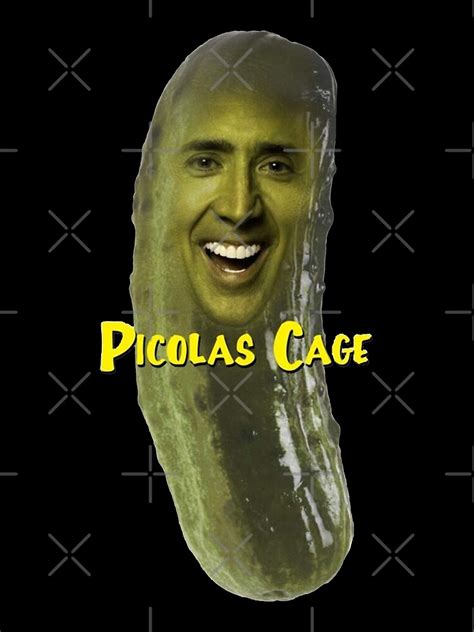 Picolas Cage Poster For Sale By Introvertz Redbubble