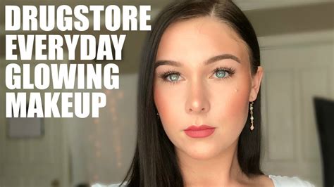 Drugstore Glowing Skin Makeup Tutorial 2019 Youtube