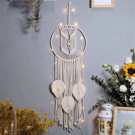 Macramé tenture murale Boho décor macramé tapisserie tissé chambre