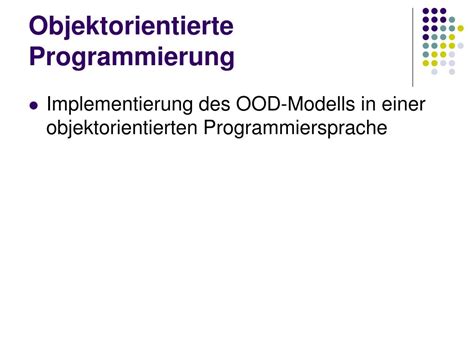 Ppt Objektorientierte Modellierung Mit Uml Powerpoint Presentation