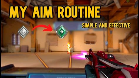 AIM ROUTINE THAT GOT ME TO ASCENDANT USING 60HZ In VALORANT YouTube