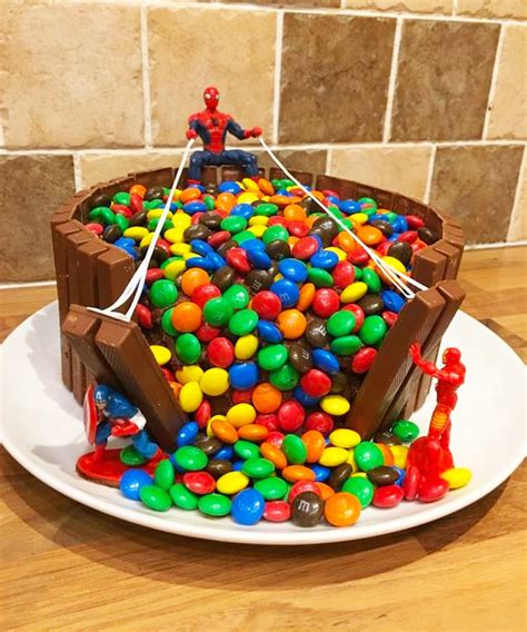 19 Spiderman Cake Ideas For Super Birthdays Mouths Of Mums