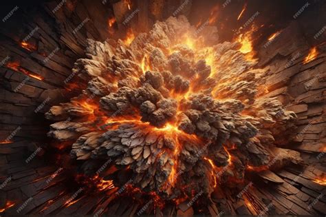 Premium Ai Image Fire Explosion Background Fire Explosion Fire