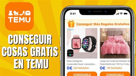 C Mo Conseguir Cosas Gratis En Temu Youtube