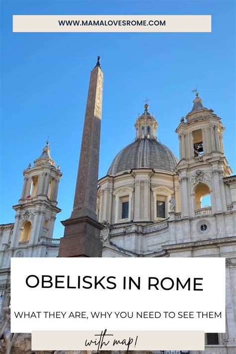 Obelisks In Rome All You Need To Know With Map And Fun Facts Mama