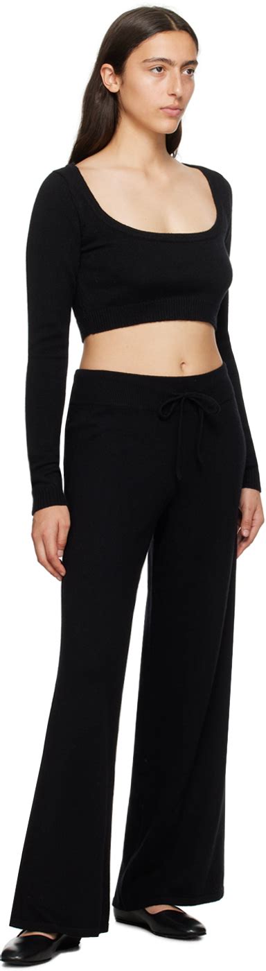 LISA YANG Black The Sofi Lounge Pants Lisa Yang