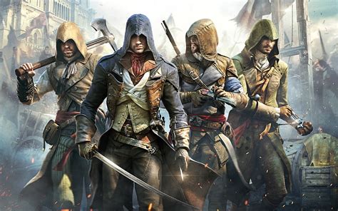 Hd Wallpaper Assassins Creed Fantasy Games Men Sabre Warrior Warriors Wallpaper Flare