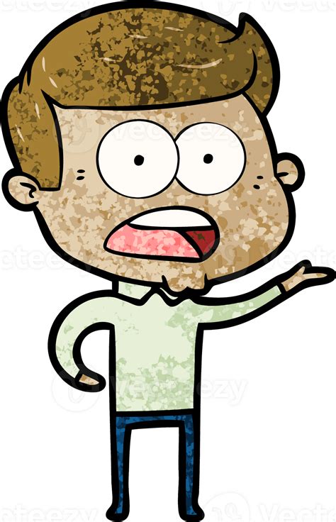 Cartoon Shocked Man Drawing 47182092 Png