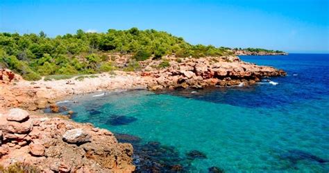 Playa de Cala Leña en L Ametlla de Mar