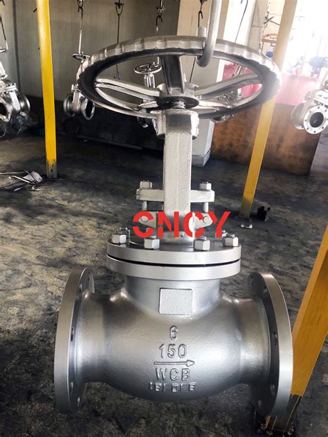 Ansi Wcb Carbon Steel Handwheel Operation Flange Valve Industrial Valve Globe Valve Industrial