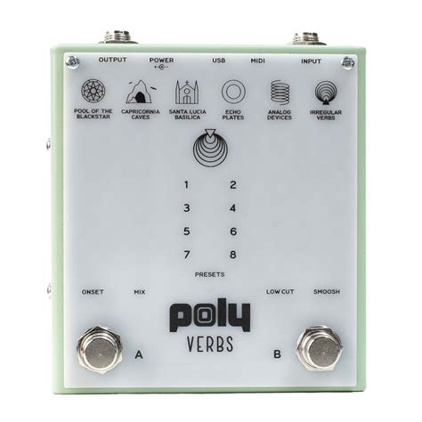 Poly Effects Verbs Convolution Reverb Pedal