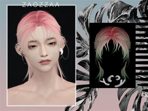 The Sims Resource Zao M Small Curly Hair