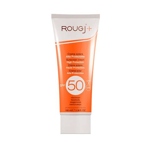 Rougj Crema Solare Alta Protezione Viso E Corpo Spf Ml