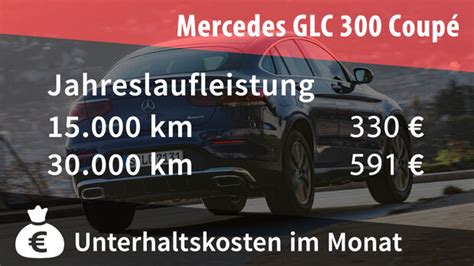 Kosten Und Realverbrauch Mercedes Glc 300 Coupé 4matic Auto Motor Und Sport